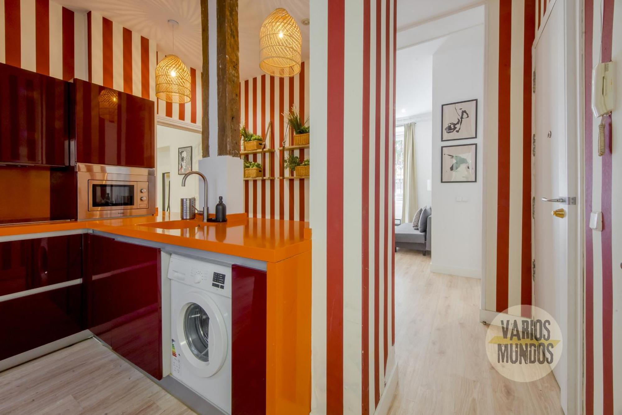 Cool&Central Apt Para 7Pax En Justicia-Centro Apartamento Madri Exterior foto
