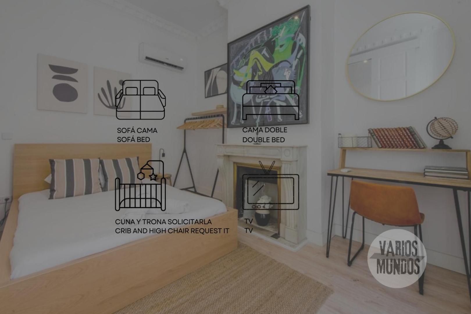Cool&Central Apt Para 7Pax En Justicia-Centro Apartamento Madri Exterior foto